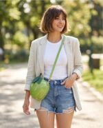 Green Apple, bolso artesanal de Mohama – foto 3