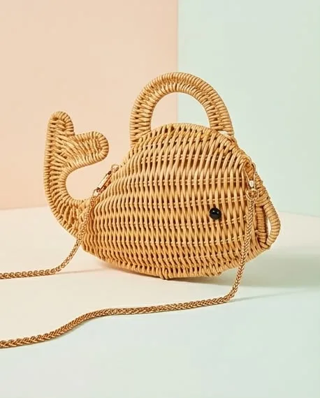 Whale, bolso artesanal de Mohama